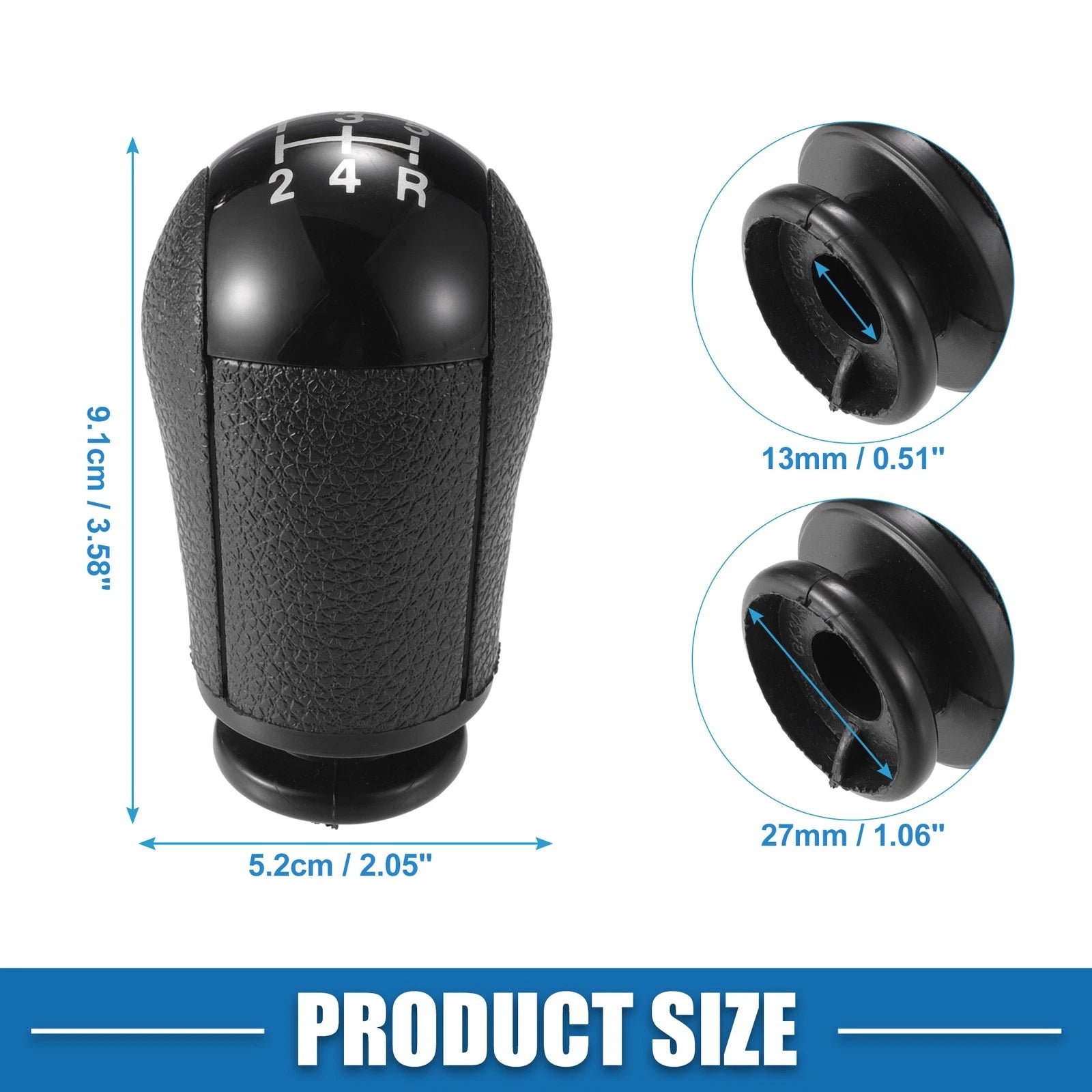 5 Speed Manual Transmission Shift Knob for Ford Mondeo MK3 (2000–2007) ABS
