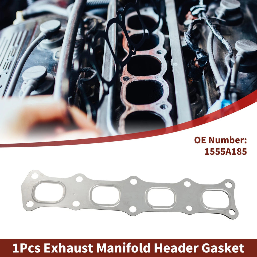 1 Pc Exhaust Manifold Header Gasket for Mitsubishi Outlander (2008–2010) No. 1555A185
