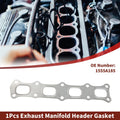 1 Pc Exhaust Manifold Header Gasket for Mitsubishi Outlander (2008–2010) No. 1555A185