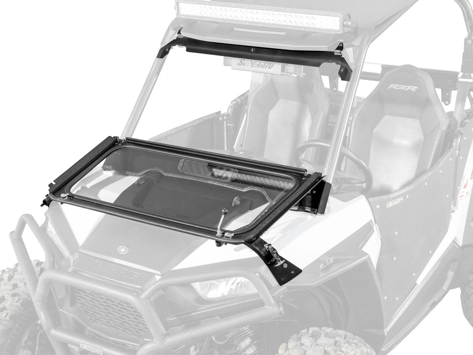 Flip Down Glass Windshield for Polaris RZR 900 (2015–2021)