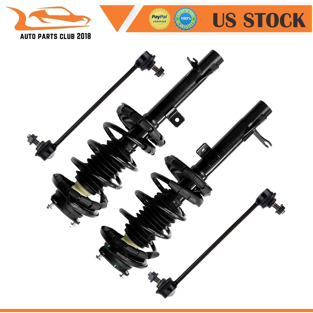 Front Struts Assembly & Sway Bar End Link for Ford Focus (2000–2005)