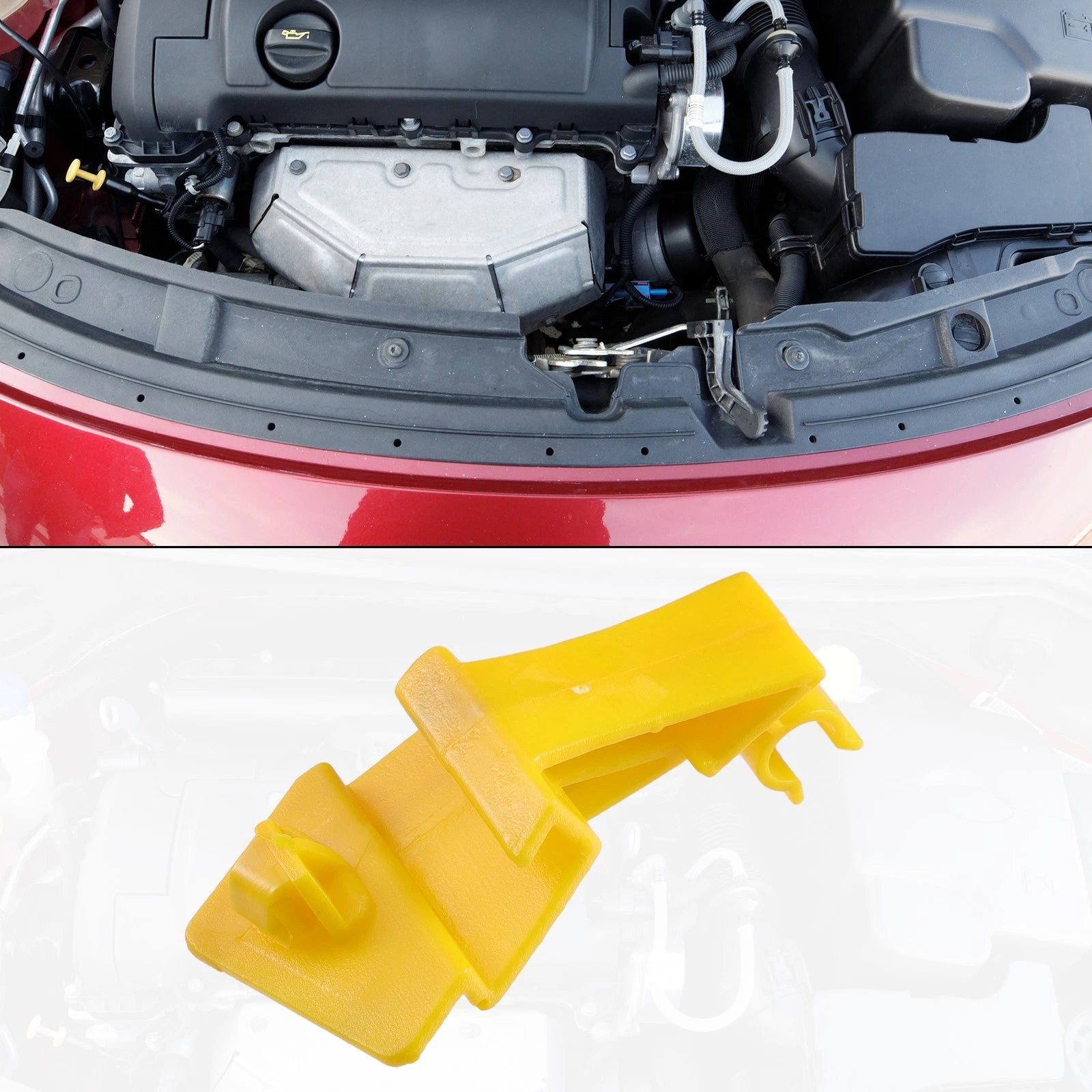 Hood Prop Rod Clip Retainer for Ford Fiesta EcoSport (2011–2023) No. 8A6116828AC/8A6Z16828B