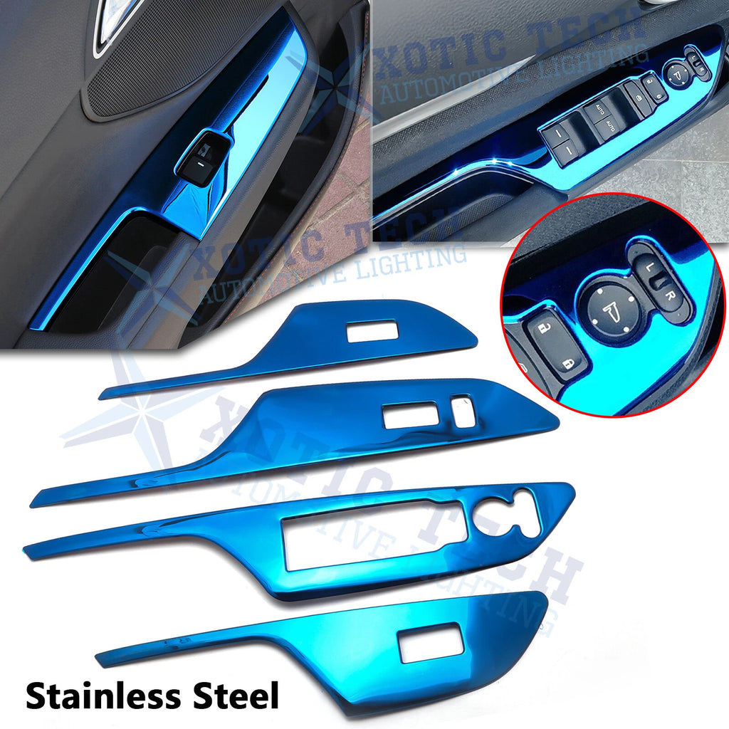Stainless Window Door Lift Lock Frame Molding for Honda Civic (2016-2021)