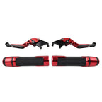 Set of 2 Extendable Brake Clutch Levers for Suzuki GSXR1000 (2001–2023)