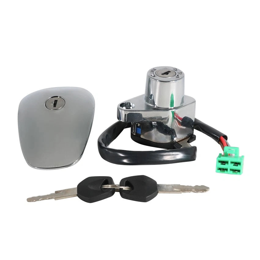 Ignition Key Switch & Fuel Gas Cap Set for Suzuki VS800 Boulevard S50 (2005–2009)
