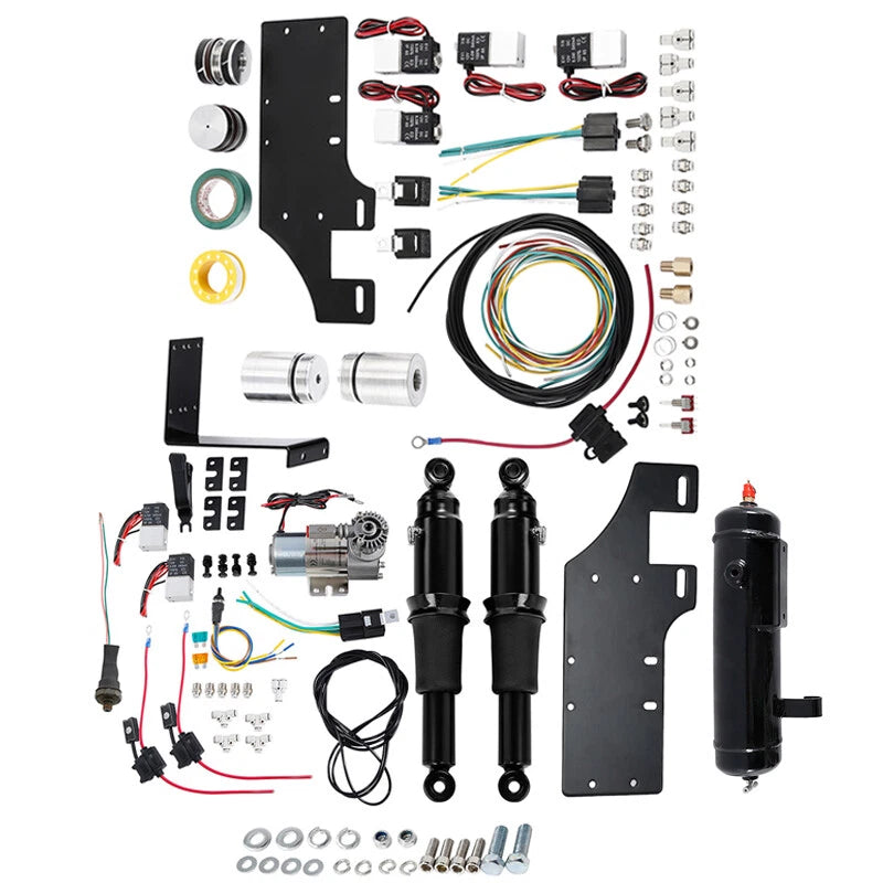 Front Air Ride Lowering Kit for Harley Touring (2014–2023)