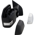 Heated Mirror for Ford F-250 Super Duty (2017–2022) Textured Chrome Cap