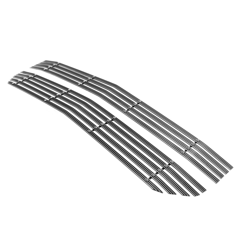 Chrome Wide Rivet Billet Grille Insert for Chevy Silverado 1500 (2016–2018)