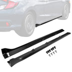 Side Skirt Extension for Honda Civic 4DR Sedan (2016–2020) Type-R Style