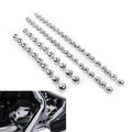 Chrome Engine Bolt Caps Cover for Harley Touring Road Street King Glide Softail (2009-2023)