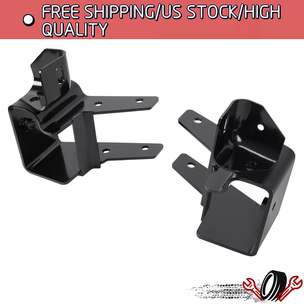 Set of 2 Front Bumper Brackets for Chevrolet Silverado 2500/3500 (2003–2007)