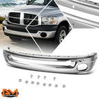 Chrome Front Bumper Face Bar for Dodge Ram 1500 2500 3500 (2002–2009)