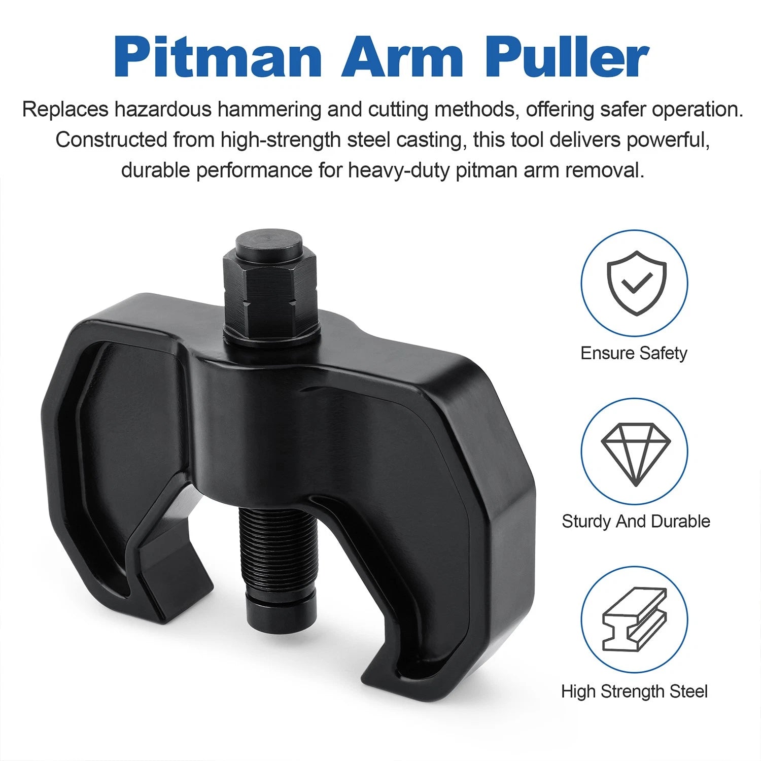 Pitman Arm Puller Tool for Sheppard M110 Heavy Duty Truck
