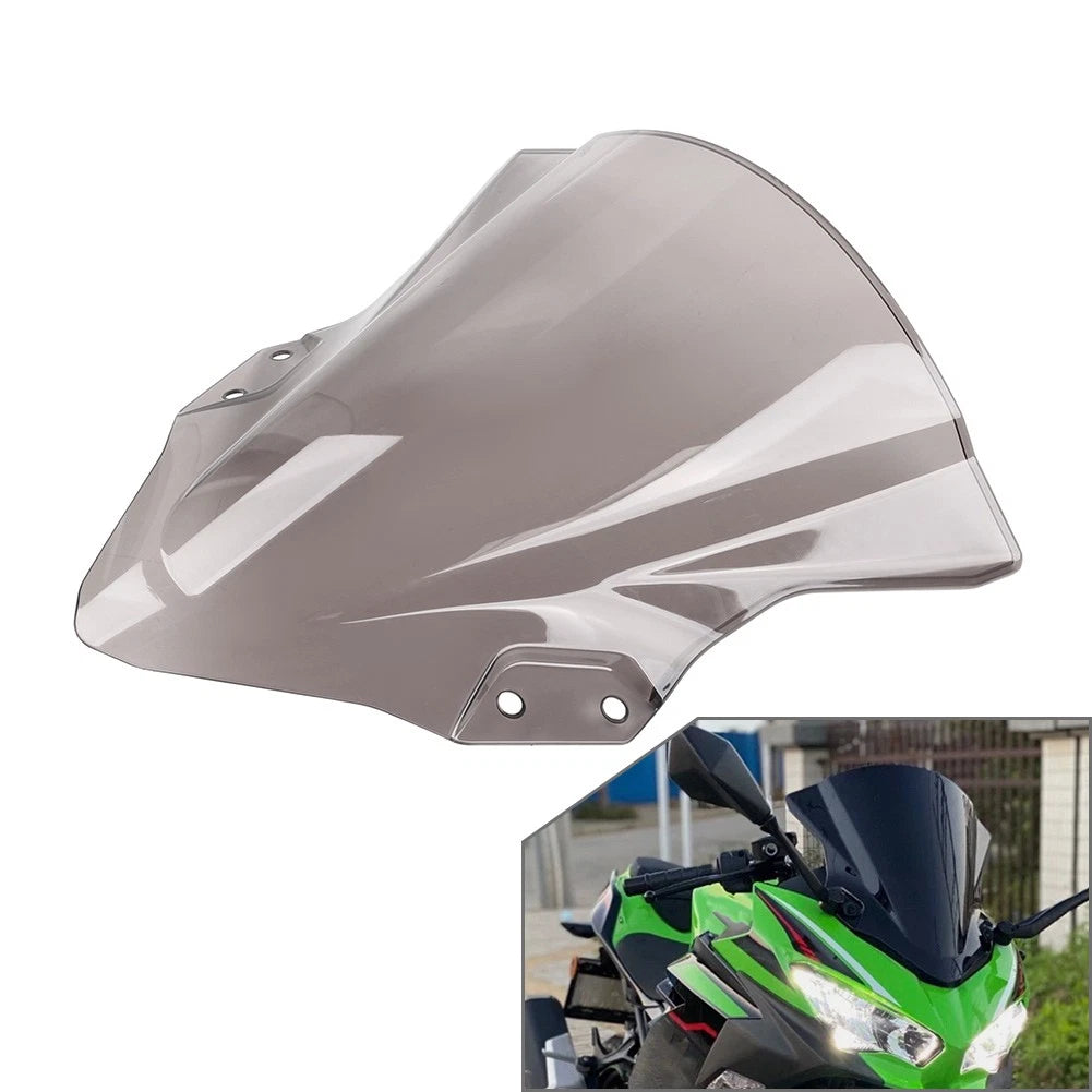Front Windshield Deflector for Kawasaki EX400R Ninja 400R (2018–2022) Tan