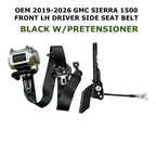 Front Left Seat Belt with Pretensioner for GMC Sierra 1500 (2019–2026)