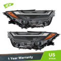 Set of 2 LED Headlight Replacement for Toyota Rav4 (2022–2023)