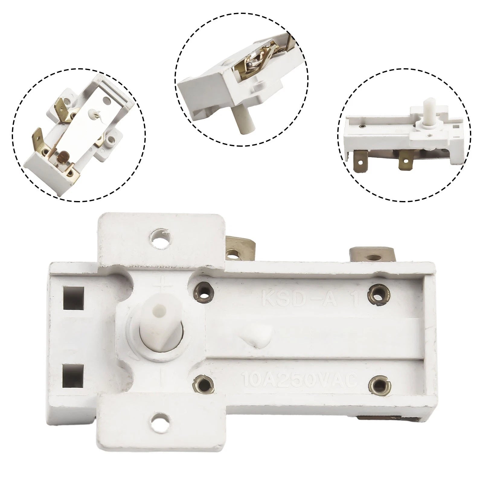 Electric Heater Thermostat Temperature Control Switch 250V16A for