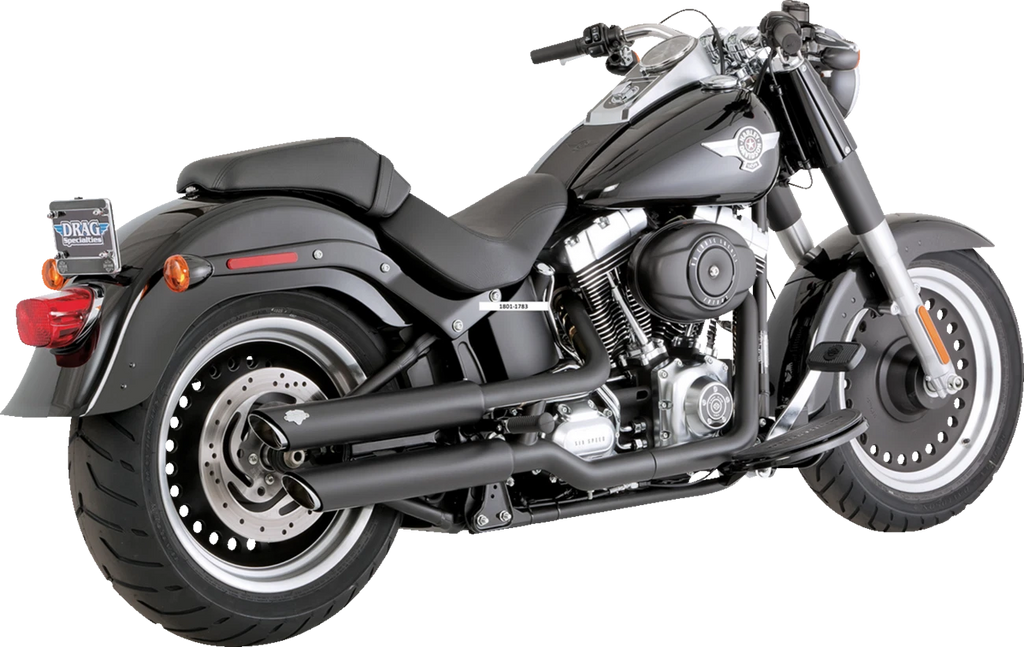 Vance & Hines Twin Slash 3" Slip-On Mufflers for Harley Davidson (2006–2023)