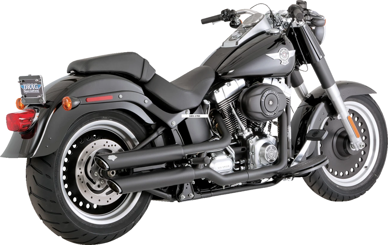 Vance & Hines Twin Slash 3" Slip-On Mufflers for Harley Davidson (2006–2023)