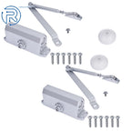 Aluminum Door Closer for Universal Use (25-45KG, 2PCS)