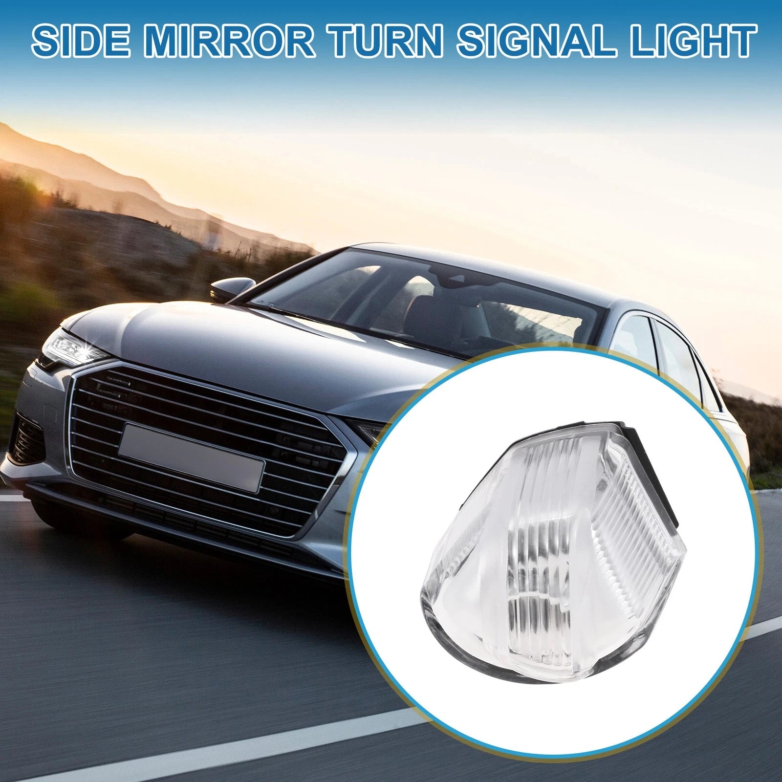 LED Turn Signal Light Left No.BK2113B382AB for Ford Transit Custom (2013–2023)
