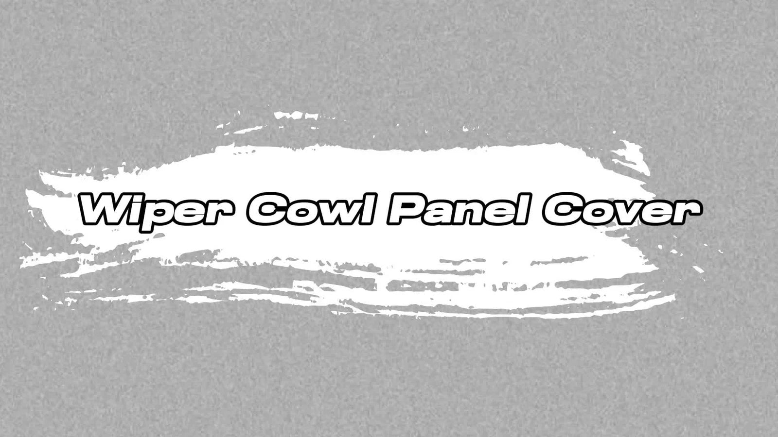 Wiper Cowl Panel Motor Cover for Dodge Durango/Grand Cherokee (2011–2016)