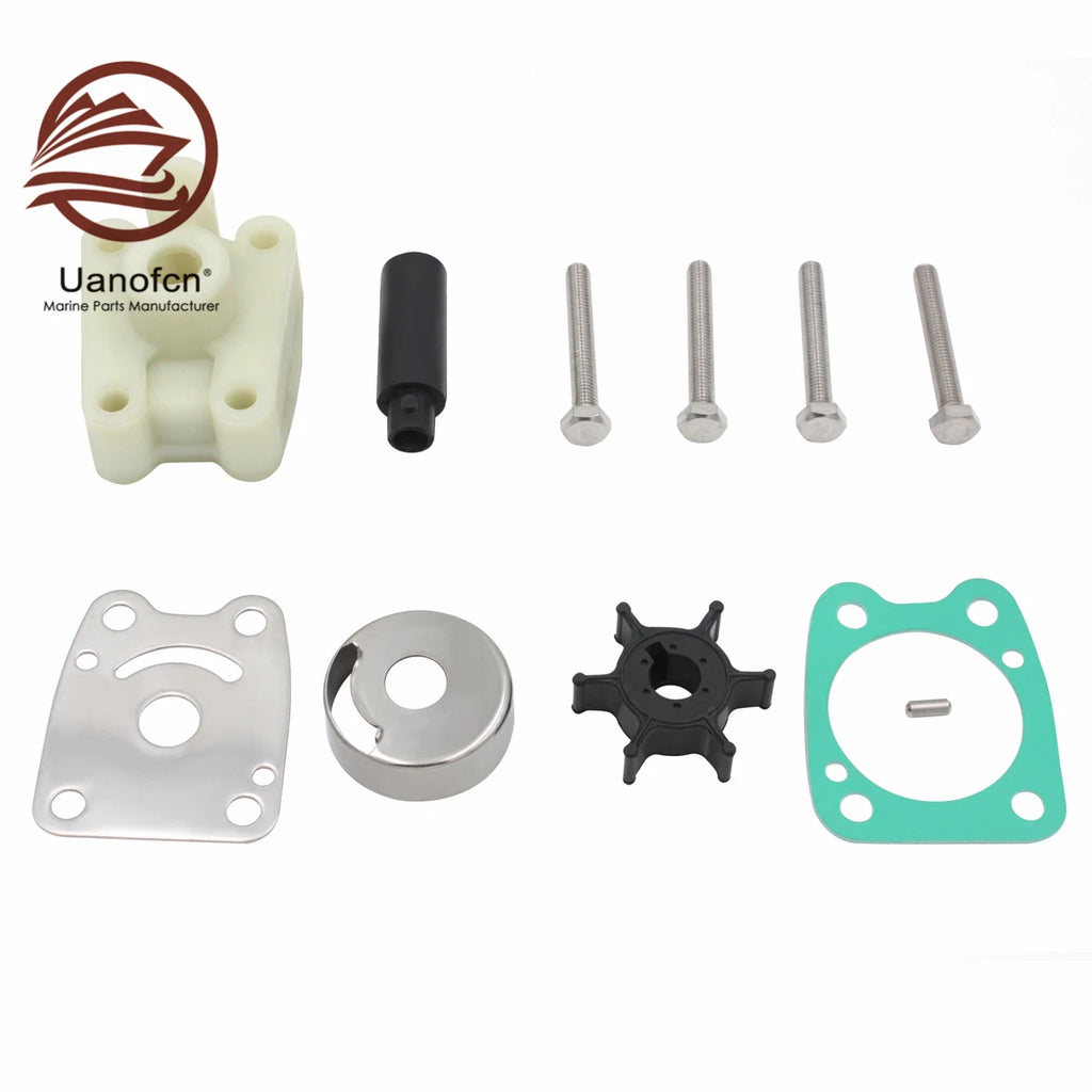 Water Pump Impeller Repair Kit for Yamaha 6E0-W0078-A2-00 (4HP 5HP)