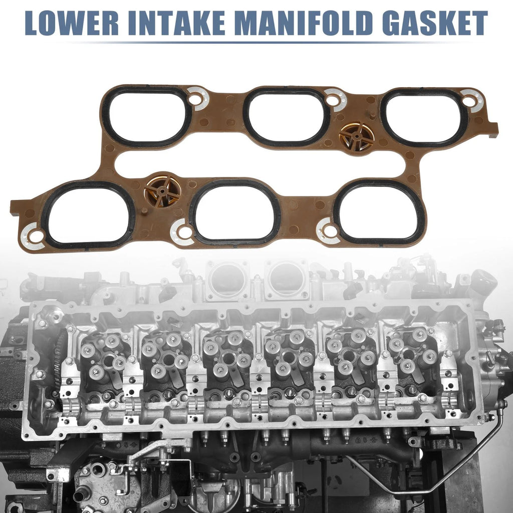 Lower Intake Manifold Gasket for Chevrolet Cadillac Buick (12673301)