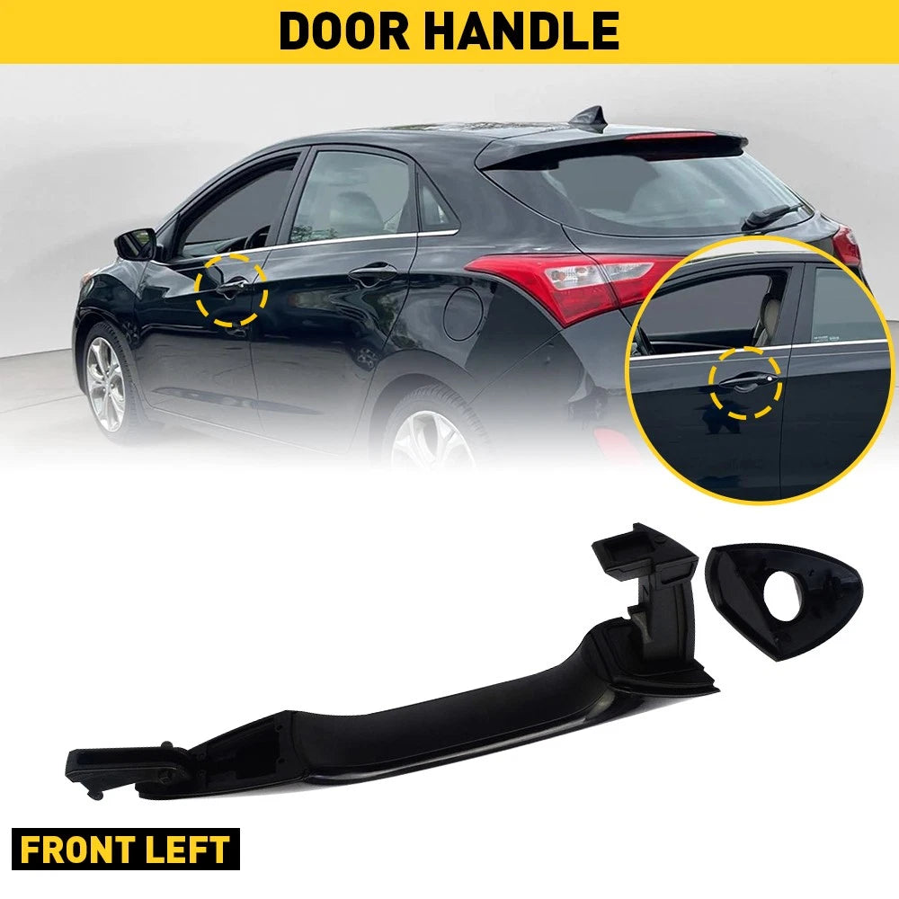 Left Front Exterior Door Handle for Hyundai Elantra (2011–2016)