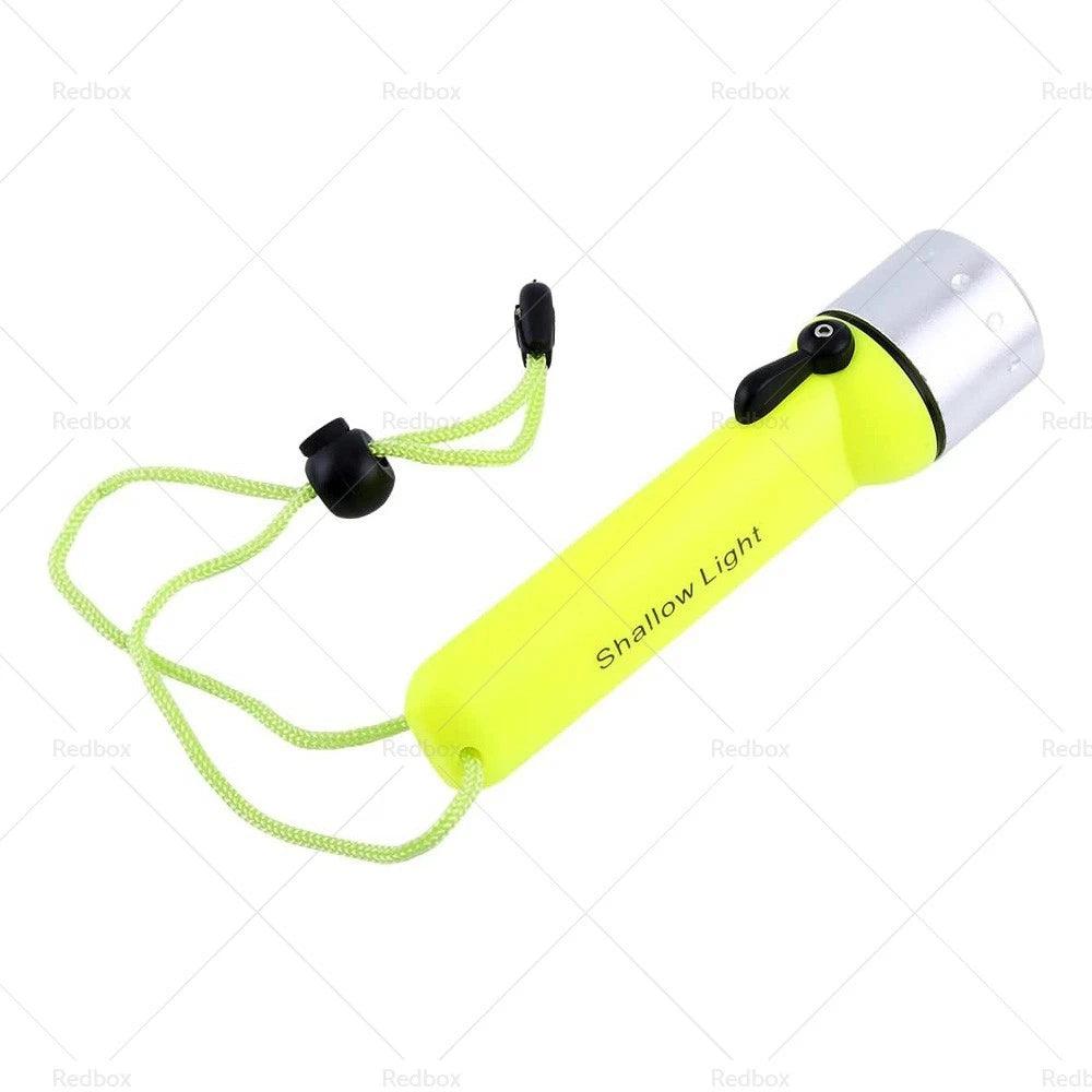 LED Scuba Diving Flashlight Torch Waterproof 180Lm for Underwater Use