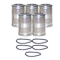 Set of 5 Engine Oil Filters for Chevrolet GMC Iso Studebaker