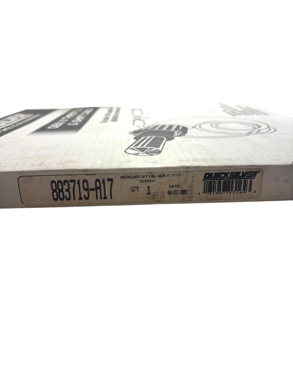 Throttle and Shift Cable for Quicksilver 883719-A17 (17')