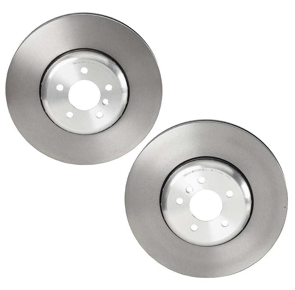 Set of 2 Brembo Front Disc Brake Rotors 374mm for BMW F01 F02 F07 (2009–2017)
