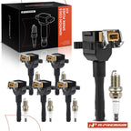 6x Ignition Coil & 6x Iridium Spark Plug for BMW 320i 325i (1992–1995)