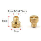 15Pcs Carb Main Jets 88-150 for Mikuni N100/604 VM22 VM24 VM26 VM30