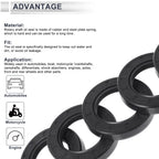 Set of 5 Oil Seal Rotary Shaft Seal NBR Rubber 45x72x12mm