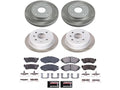Front and Rear Brake Pad and Rotor Kit for Suzuki Forenza (2004–2006) VY559BF