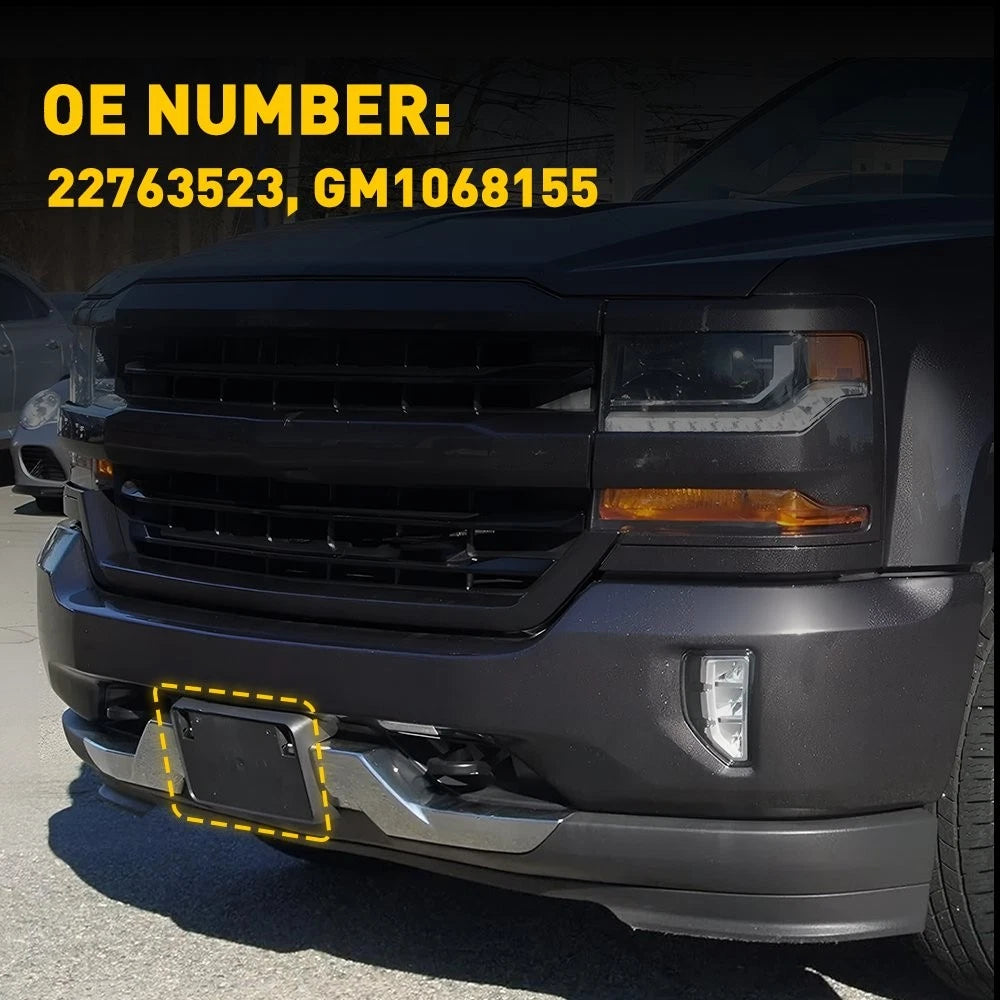Front License Plate Bracket for Chevrolet Silverado 1500 (2014–2015)
