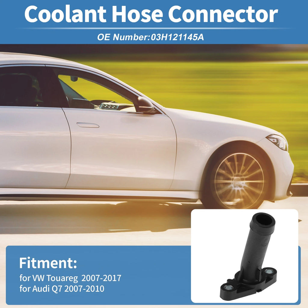 Engine Coolant Hose Connector for VW Touareg (2007–2017) No. 03H121145A