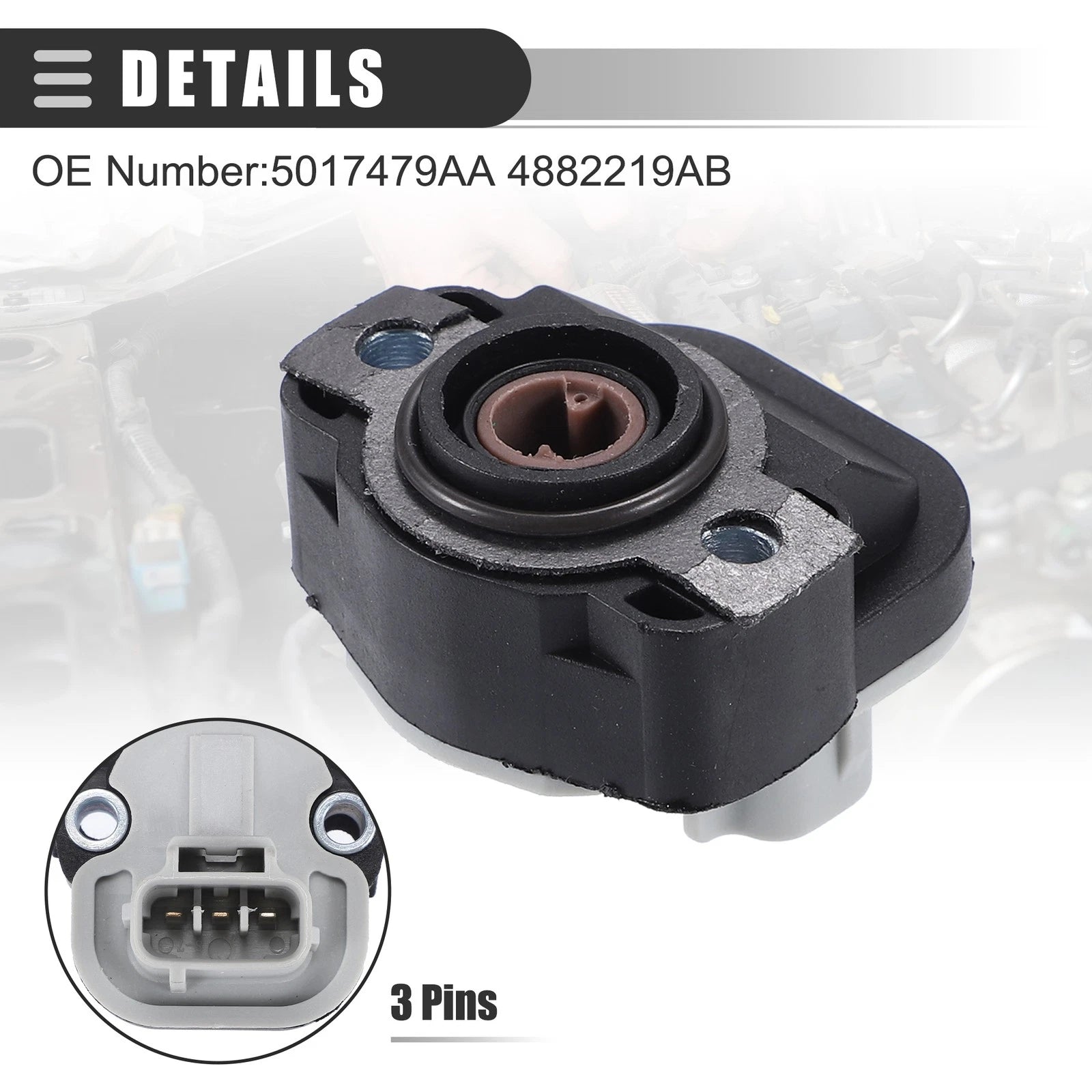 Throttle Position Sensor for Dodge (No. 5017479AA/4882219)
