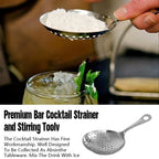 Cocktail Strainer Tool 304 Stainless Steel 16.5 x 7.7 cm