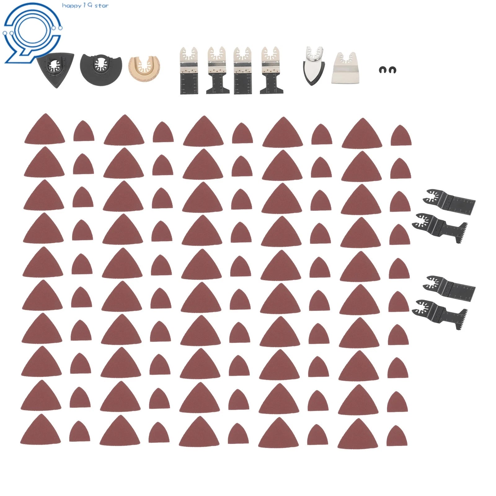 115 PCS Oscillating Saw Blades Set for Multitools 