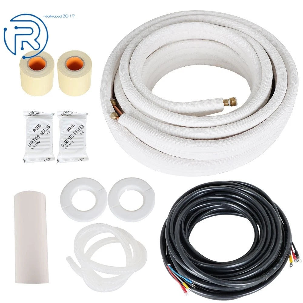 Install Kit for Mini Split Heat Pump Systems (50 Feet)