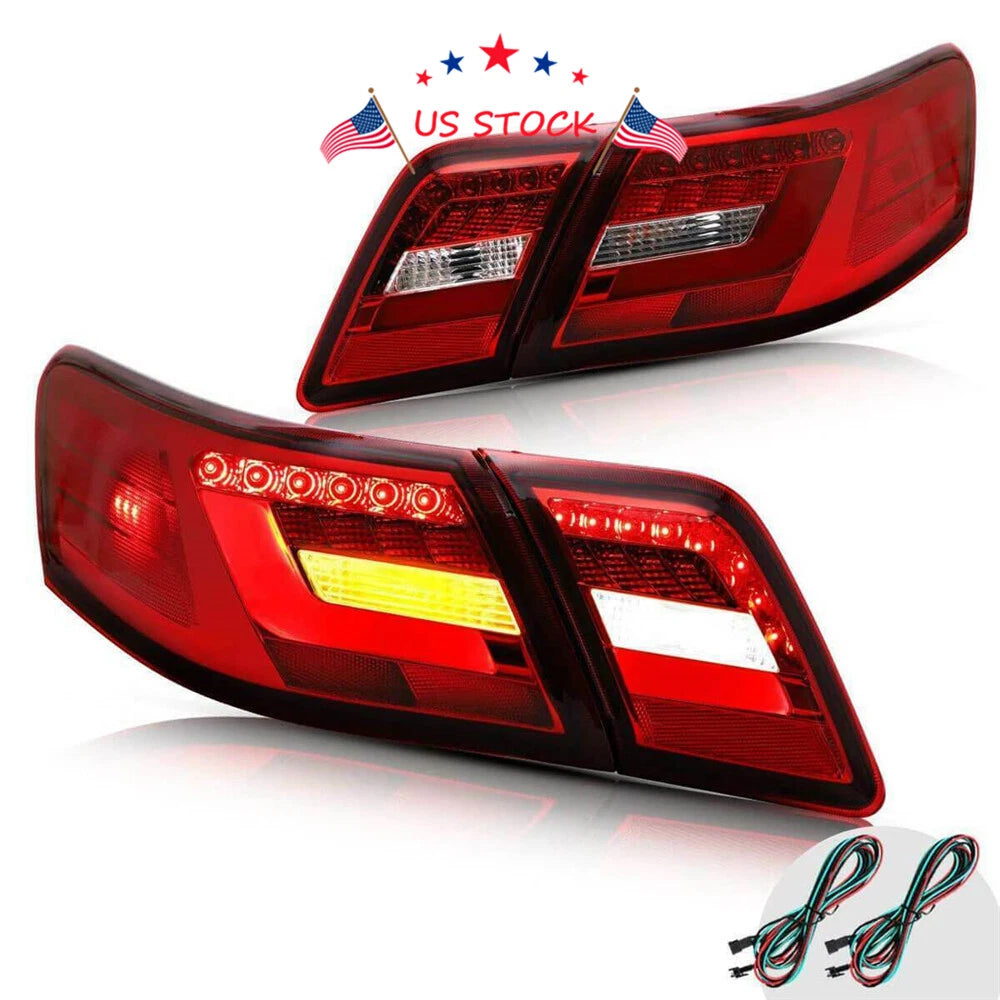Red LED Tail Lights for Toyota Camry (2006-2011)