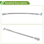 2X Front Extended Brake Line Hose Kit for Nissan Patrol GQ Y60 (1988–1997)