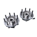 2X Front Wheel Bearing & Hub for Dodge Ram 2500/Ram 3500 (2009–2010)