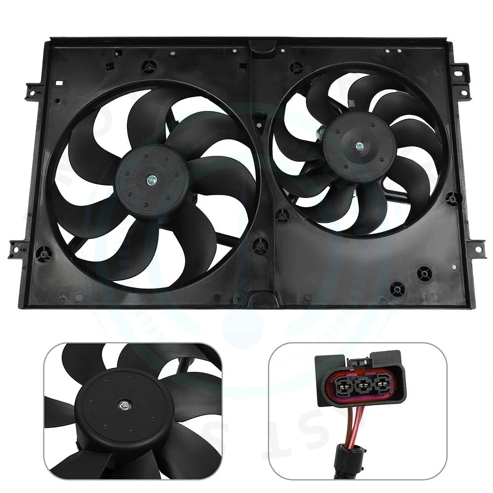 Cooling Fan Assembly for Audi TT Volkswagen Golf (2000–2006)