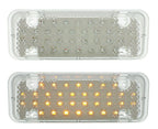 LED Parking Turn Signal Lights Clear Lens for 1971–1972 Chevy Truck