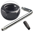 License Plate Screws for Universal Fit (Plastic + Stainless Steel)