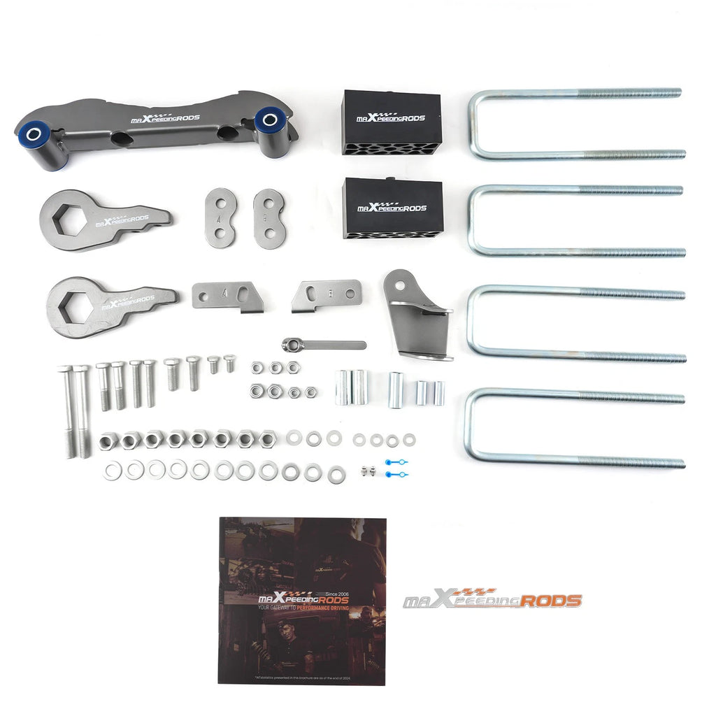 3" Lift Kit Shock Extenders for Chevy K3500 4WD Dually (1988–1998)